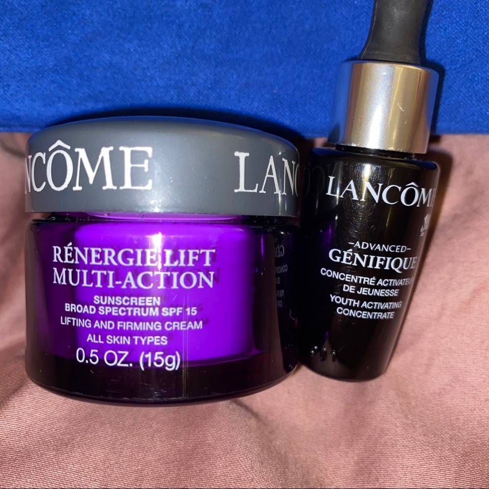 Lancome Advanced Genifique Skincare Set Makeup Bag